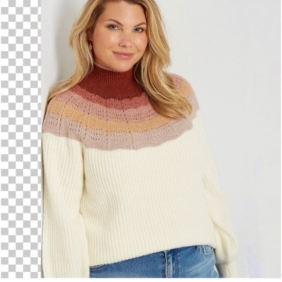 Maurice’s Ombre Mock Turtleneck Pullover Sweater, Maurice’s Sweaters - Picture 2 of 9